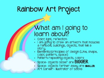Preview of How the Crayons Saved the Rainbow ART Project