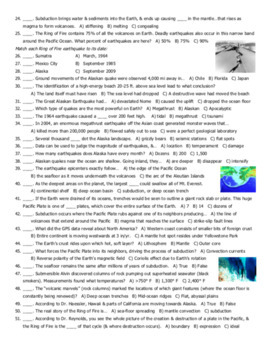 History Channel S How The Earth Was Made The Ring Of Fire Video Questions