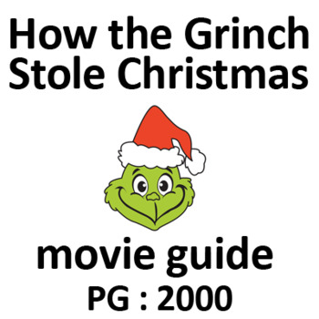 Preview of How the Grinch Stole Christmas Movie Questions with ANSWERS | MOVIE GUIDE