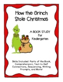 How the Grinch Stole Christmas Book Study for Kindergarten