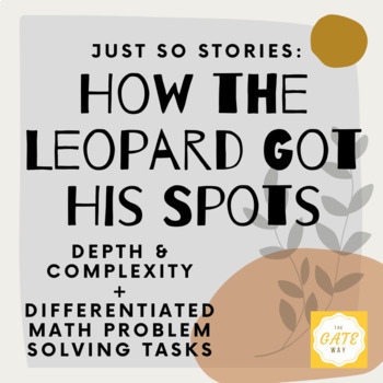 Preview of How the Leopard Got His Spots: Just So Stories+Math Problem Solving