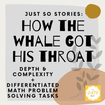 Preview of How the Whale Got His Throat: Just So Stories+Math Problem Solving