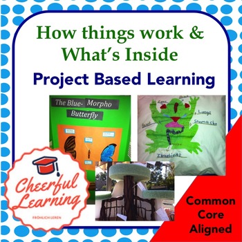 Preview of How things work & What's Inside- Common Core Aligned- PROJECT BASED Learning