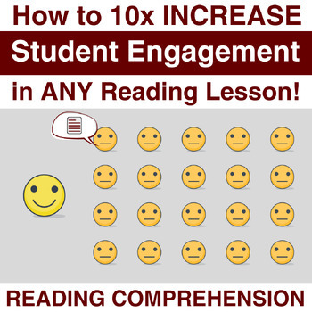 Preview of How to 10x INCREASE Student Engagement in ANY Reading Comprehension Lesson!
