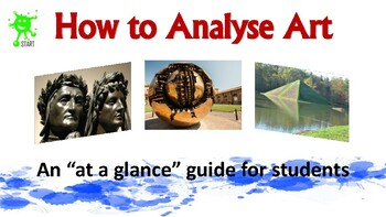 Preview of How to Analyze Art. A Guide for Students
