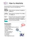 How to Annotate - Directions Handout