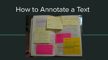 Preview of How to Annotate a Text PDF