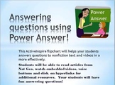 How to Answer Questions Completely  3rd-5th Common Core-R.I.3.1