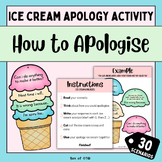 How to Apologise - Social Skills, Conflict Resolution, 4-S