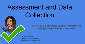 Preview of How to : Assessment and Data Collection