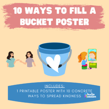Preview of How to Be a Bucket Filler