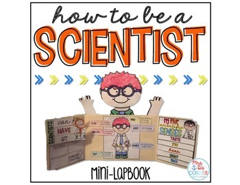 Preview of How to Be a Good Scientist Mini Lapbook { 6 foldables } Parts of a Scientist