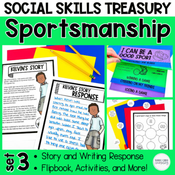 Preview of How to Be a Good Sport Upper Elementary Sportsmanship Skills Activities Set 3