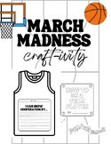 How to Be a Team Player March Madness Craft - Cooperation Writing