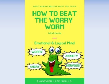 Preview of How to Beat the Worry Worm- Workbook & PowerPoint