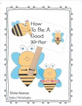 Preview of How to Bee a Good Writer Posters