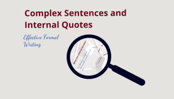 Preview of How to Blend Quotes for Effective Formal Writing