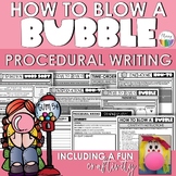 How to Blow a Bubble | Writing Procedural Text | Digital +