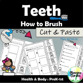 Preview of How to Brush My Teeth | Procedure  {Dental Health, Teeth}