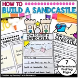 How to Build a Sandcastle Writing Templates, Summer Writin
