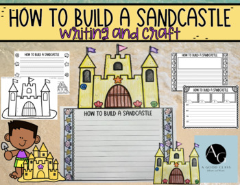 Preview of How to Build a Sandcastle- Writing and Craft 