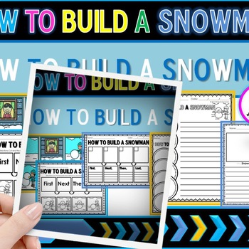 Preview of How to Build a Snowman| How to Make a Snowman |Christmas | Winter