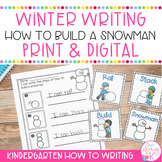 How To Build a Snowman | Winter Procedural Writing | Kinde