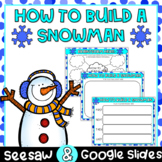 How to Build a Snowman Writing Activity
