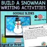 How to Build a Snowman Writing Activity | Google Slides