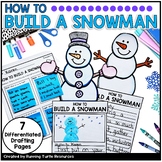 How to Build a Snowman Writing Craft, January Winter Proce