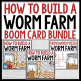How to Build a Worm Farm with Audio Boom Cards Booklet Ear