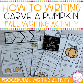 Preview of October Halloween Writing | How To Carve a Pumpkin | Fall Sequence Writing