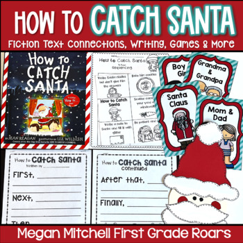 Preview of How to Catch Santa Literature Connections | Distance Learning