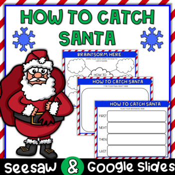 Preview of How to Catch Santa Writing Activity