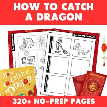 Preview of How to Catch a Dragon Activities - Reading Comprehension and Literacy Skills