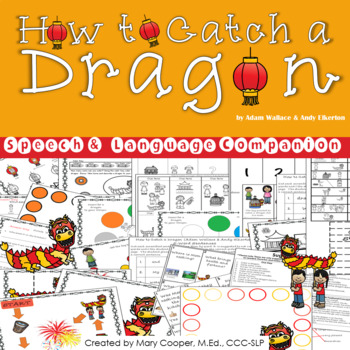 Preview of How to Catch a Dragon Articulation and Language Book Companion