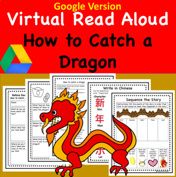 Preview of How to Catch a Dragon Chinese New Year Tasks for Google Classroom