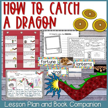 Preview of How to Catch a Dragon Lesson Plan and Book Companion