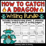 How to Catch a Dragon Writing Activity Summer End of Schoo