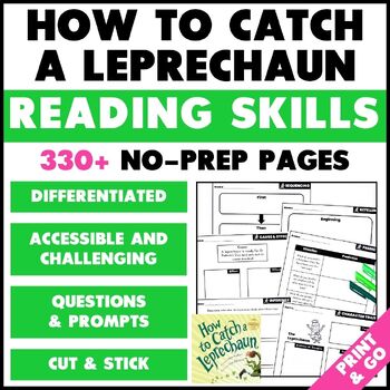 Preview of How to Catch a Leprechaun Activities - Reading Comprehension and Literacy Skills