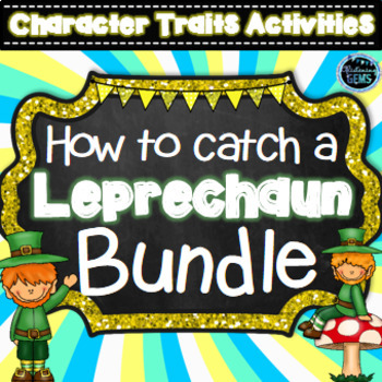 Preview of How to Catch a Leprechaun Character Traits Activities Bundle
