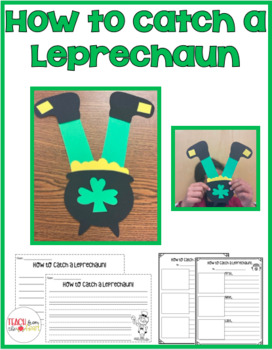 How to Catch a Leprechaun Craftivity by Teach from the heART | TPT