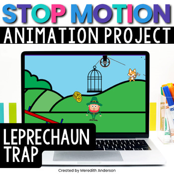Preview of St. Patrick's Day STEM Activity ☘️ How to Catch a Leprechaun Technology Project