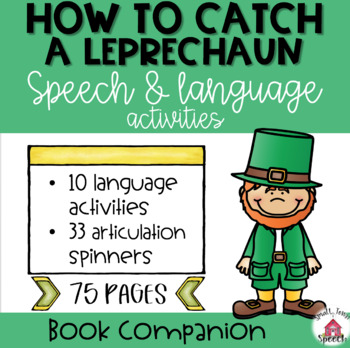 Preview of How to Catch a Leprechaun: Speech & Language Activities