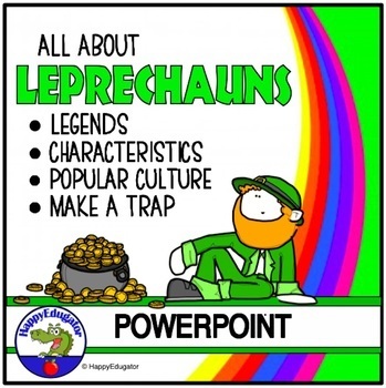 Preview of How to Catch a Leprechaun - St. Patrick's Day PowerPoint - Traps and Lore