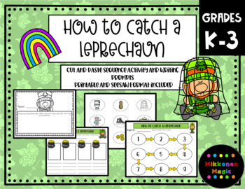 How to Catch a Leprechaun Sequencing and Leprechaun Trap - Tejeda's Tots