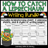 How to Catch a Leprechaun St. Patrick's Day Writing Stem L