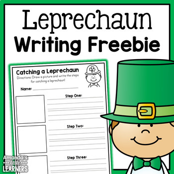Preview of How to Catch a Leprechaun Writing Activity - Free