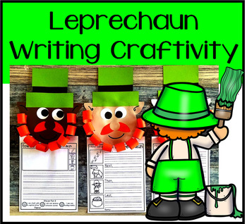 Preview of How to Catch a Leprechaun Writing Craftivity