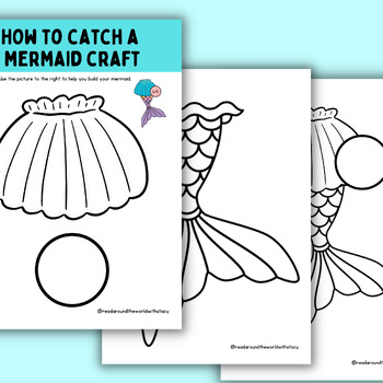 How to Catch a Mermaid Craft! by Read Around The World With Stacy